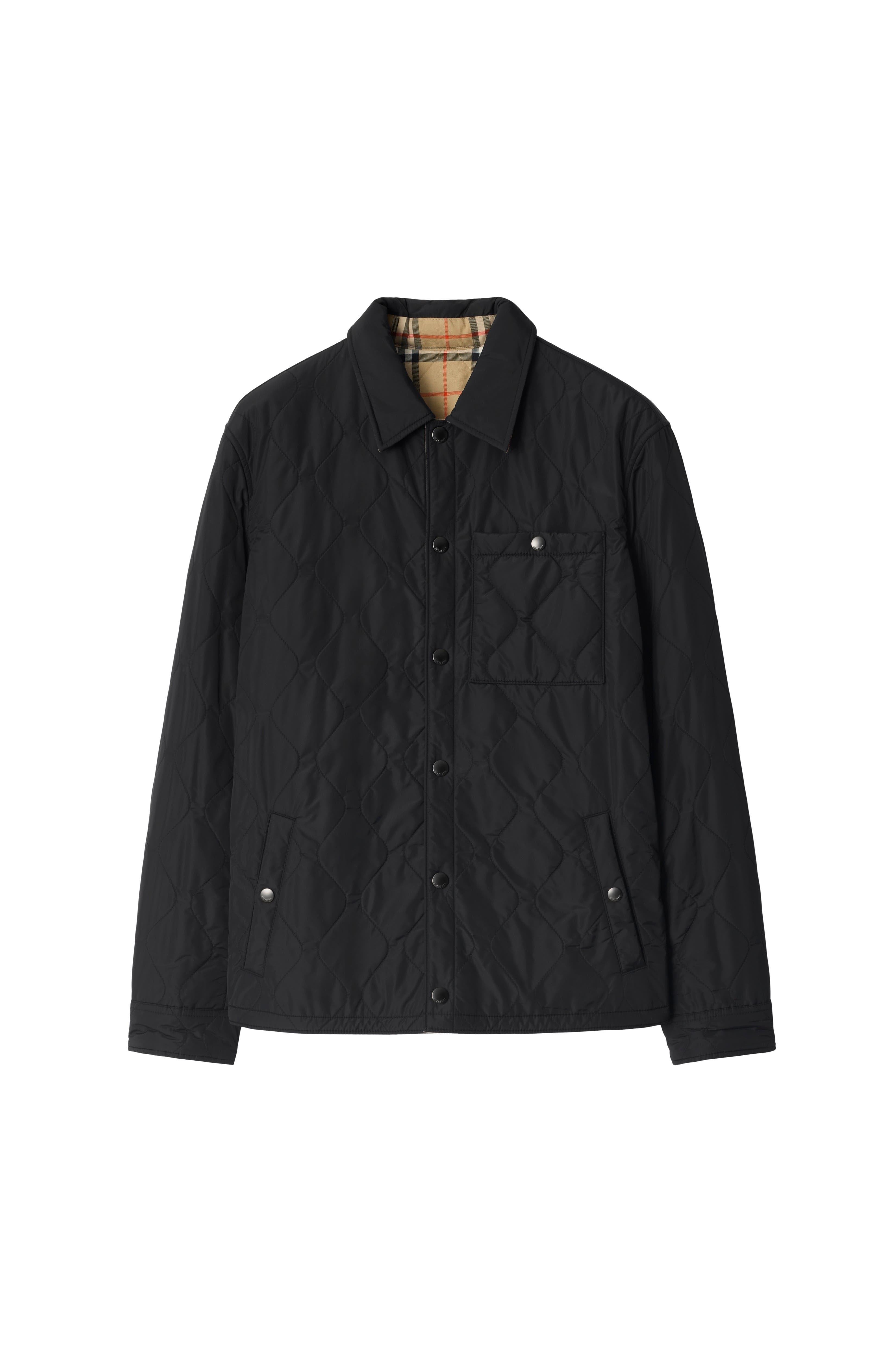 Reversible Quilted Nylon Overshirt - image 2