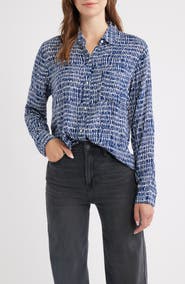 Rails Josephine Print Button-Up Shirt