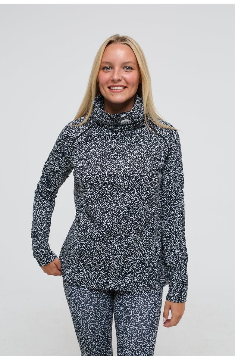 OOSC High Neck Baselayer Top - Penfold Collab Women's, Alternate, color, Grey