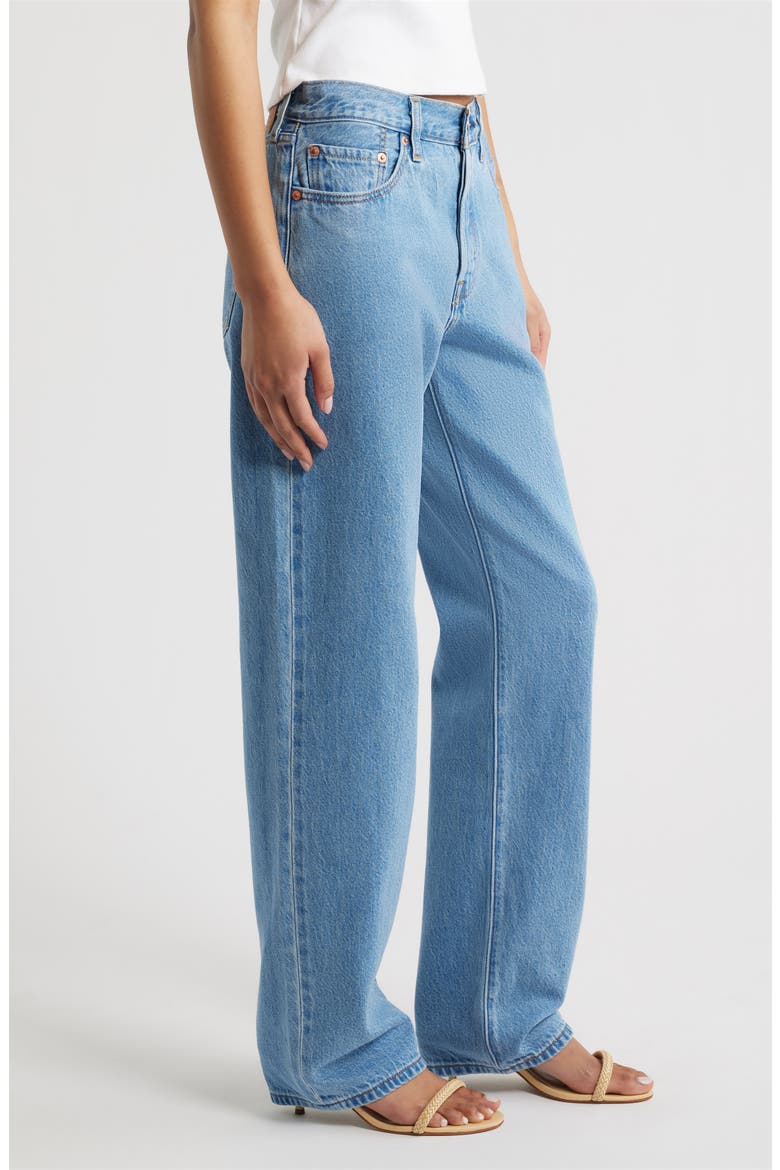 501® '90s Lightweight Relaxed Straight Leg Jeans, Alternate, color, STONE TODAY MID