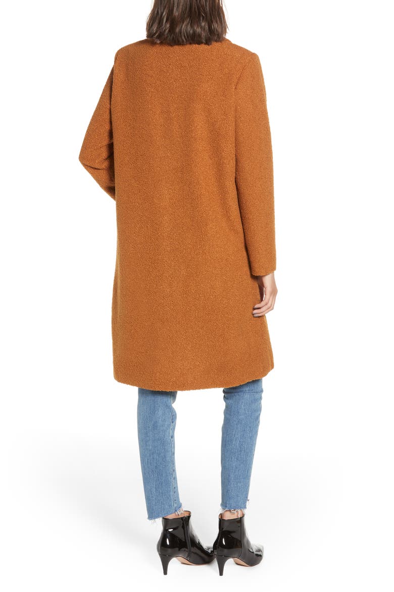 Teddy Bear Coat, Alternate, color, MOCHA