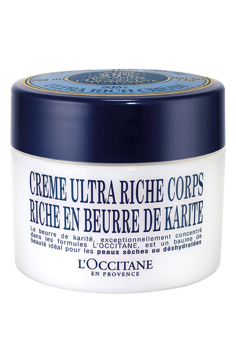 L'Occitane Ultra Rich Shea Butter Body Cream, Main, color, 