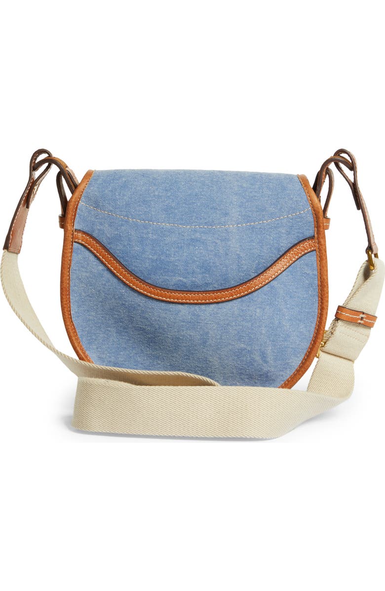 Isabel Marant Botsy Denim Shoulder Bag, Alternate, color,
