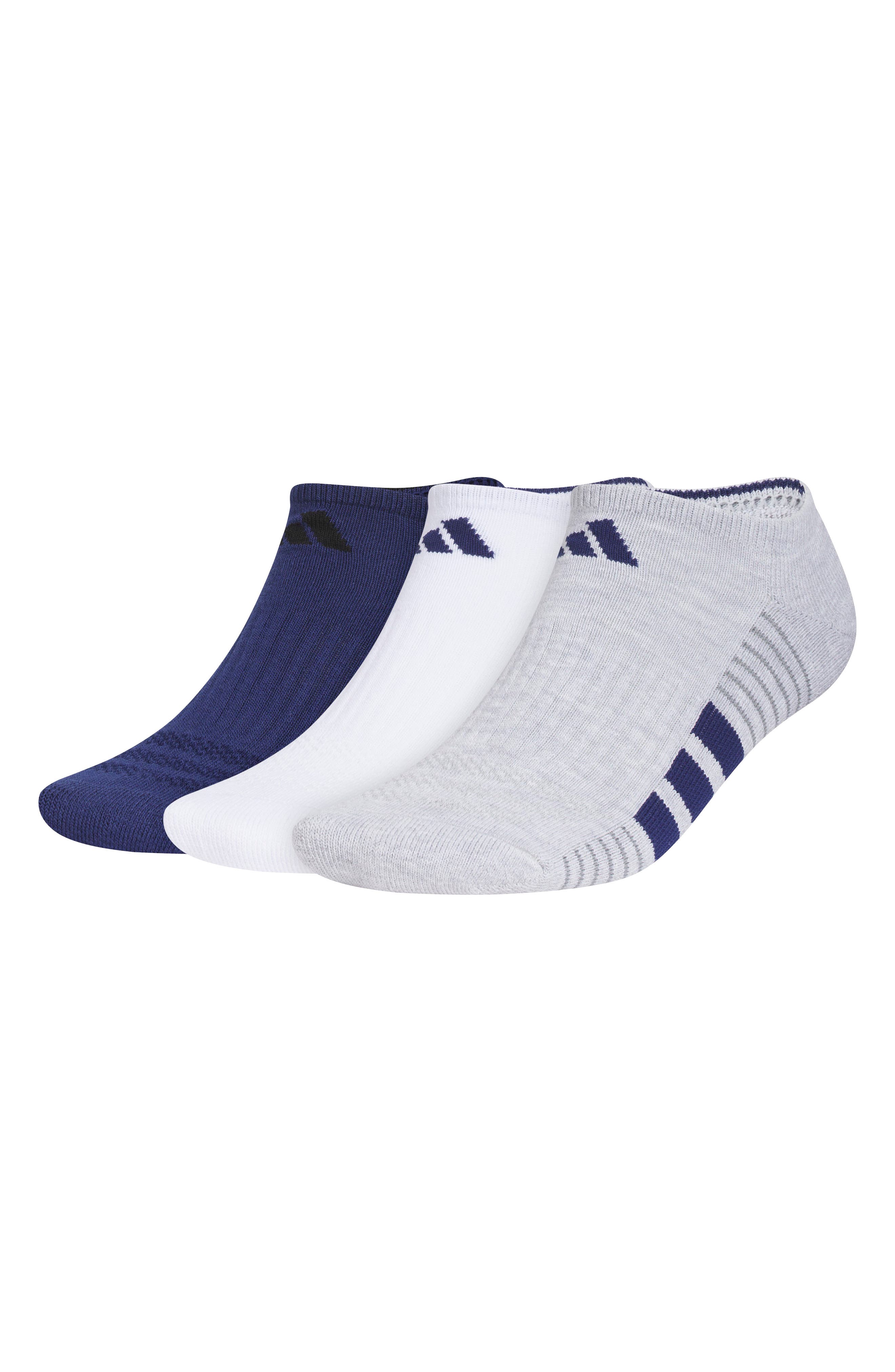 Cushioned 4.0 3-Pack Low Cut Socks