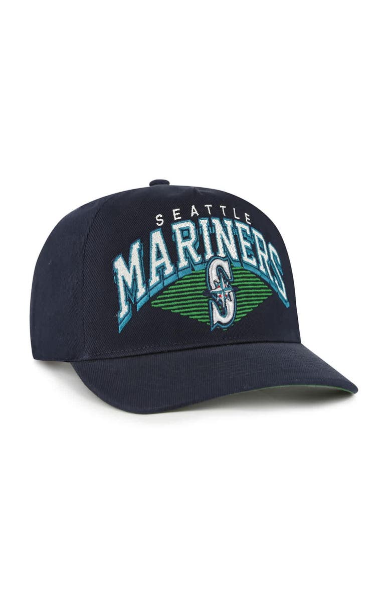 '47 Men's '47 Navy Seattle Mariners Pomona Hitch Adjustable Hat, Alternate, color, 