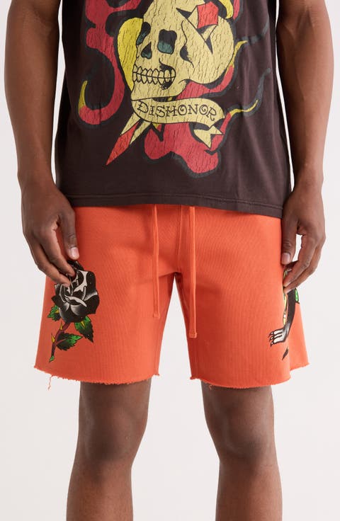Panther Drawstring Shorts