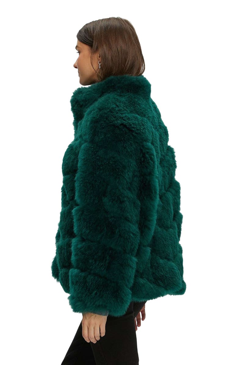 GORSKI Select Genuine Shearling Jacket, Alternate, color, Forest Green