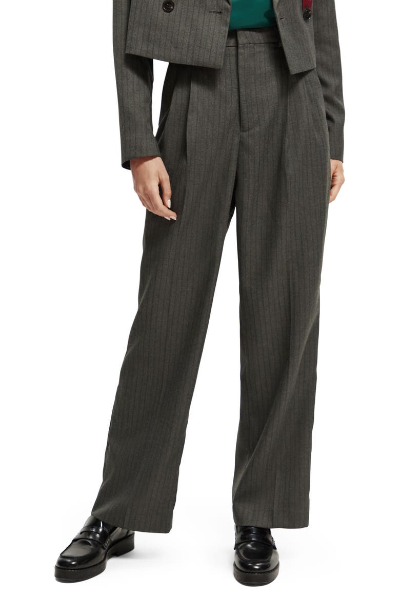 Scotch & Soda Varsity Stripe Trousers, Main, color,