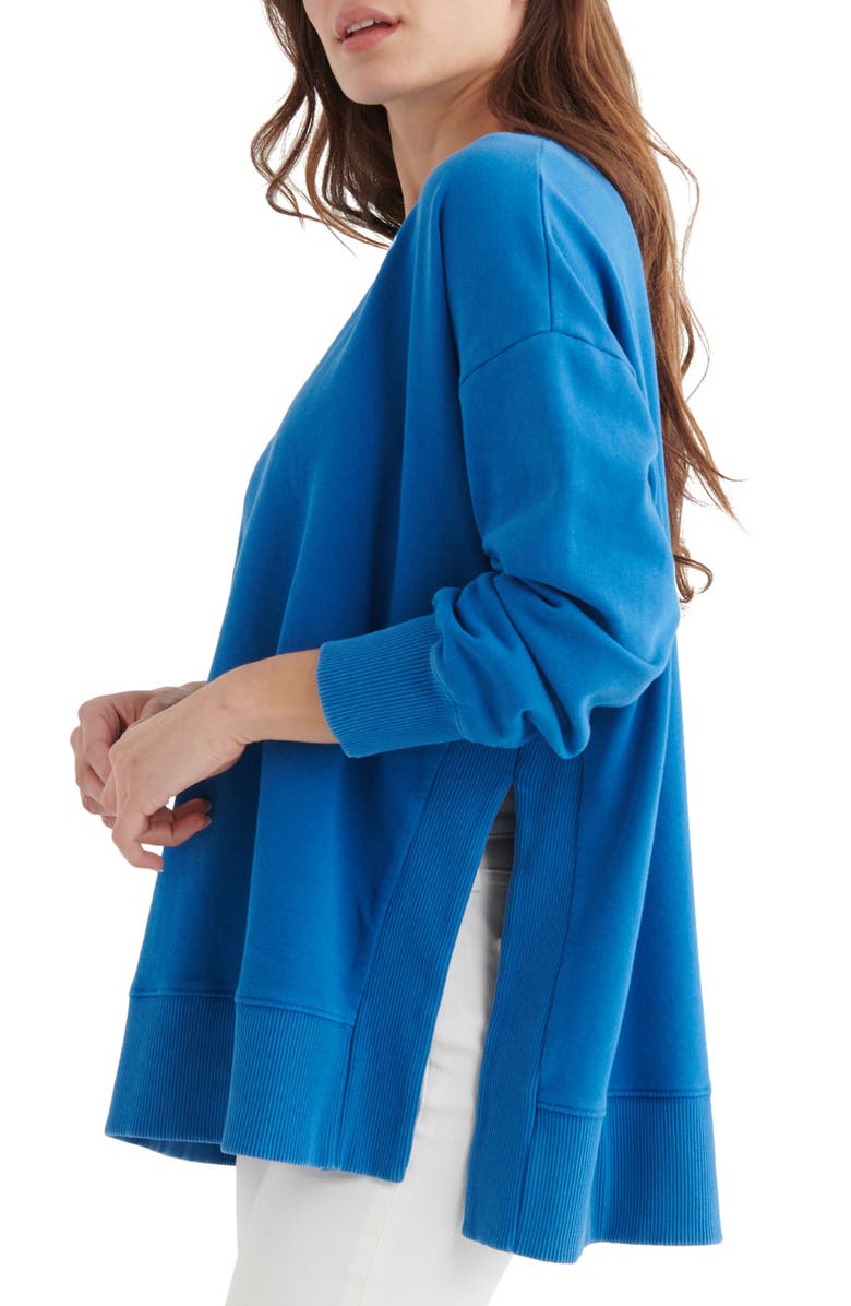 Lucky Brand Chill Crewneck Cotton Sweatshirt, Alternate, color,