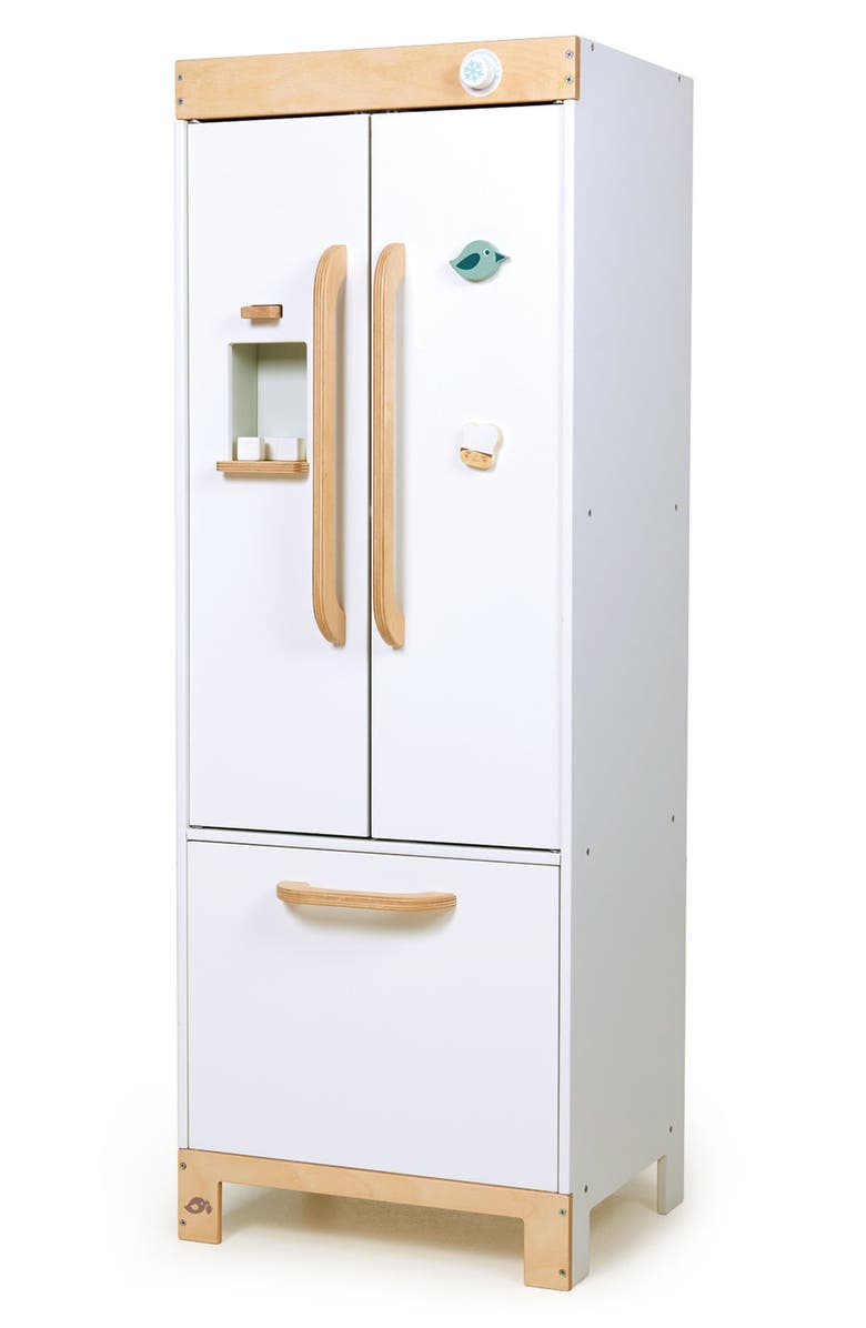 Tender Leaf Toys Wooden Play Refrigerator, Alternate, color, Multi