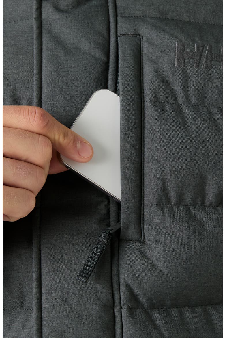 Alby Puffy Jacket, Alternate, color, THUNDER GREY