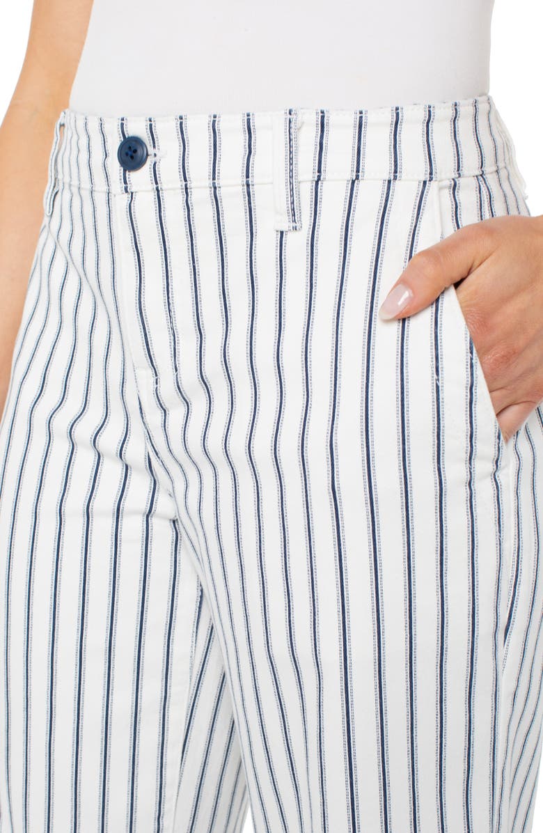 Liverpool Los Angeles High Waist Crop Wide Leg Jeans, Alternate, color,