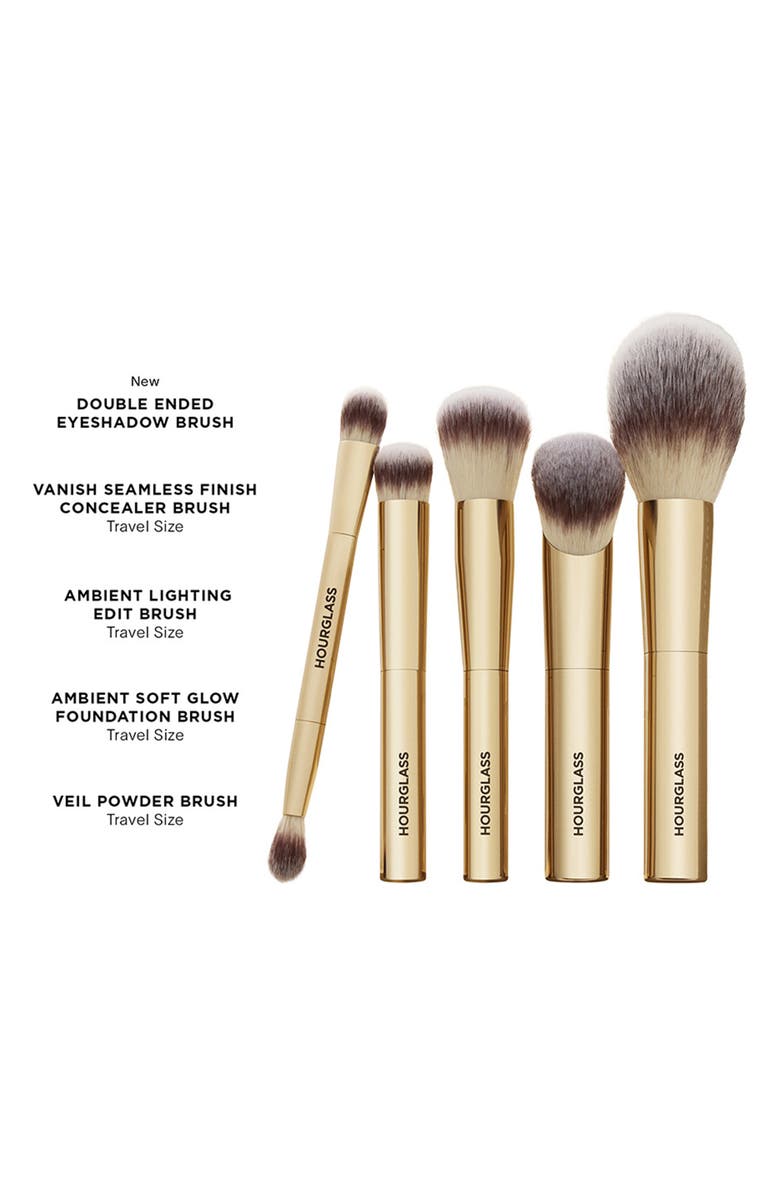 HOURGLASS Face & Eye Travel Brush Set, Alternate, color, Unshaded