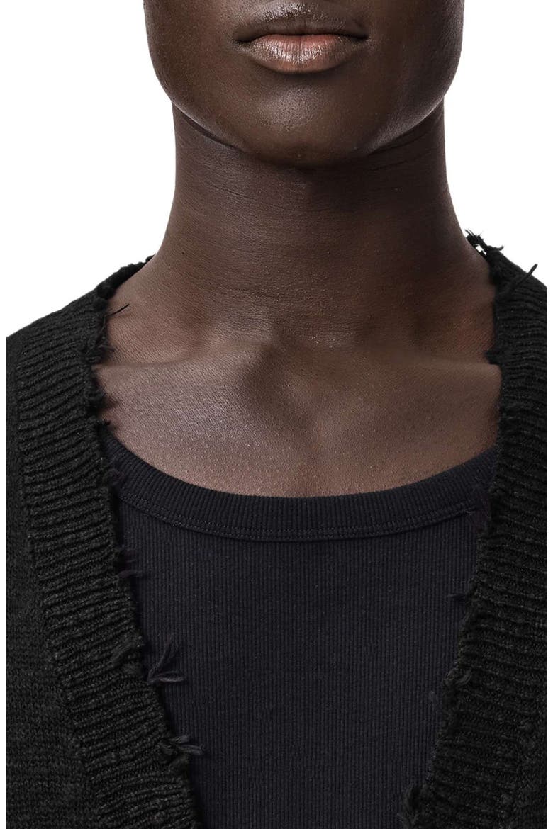 Tabua Cotton Cardigan, Alternate, color, BLACK
