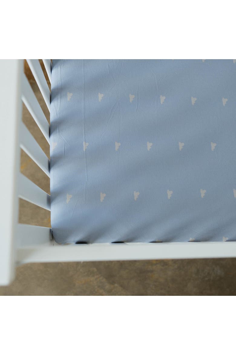 Crib Sheets, Alternate, color, Snow