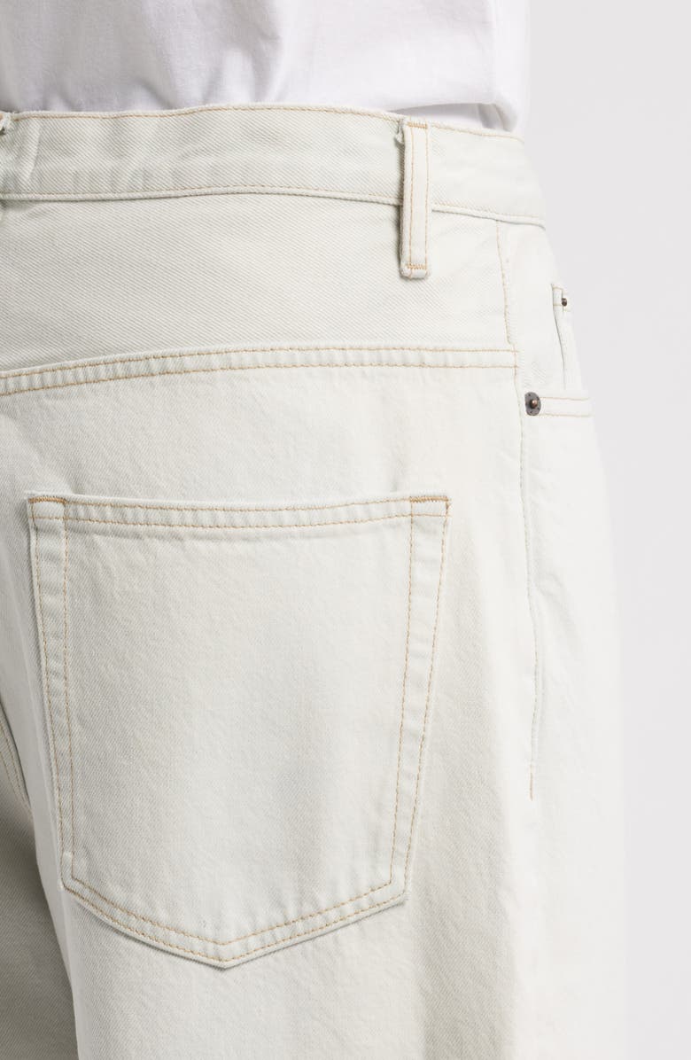 FRAME Baggy Straight Leg Jeans, Alternate, color, Bleach Out