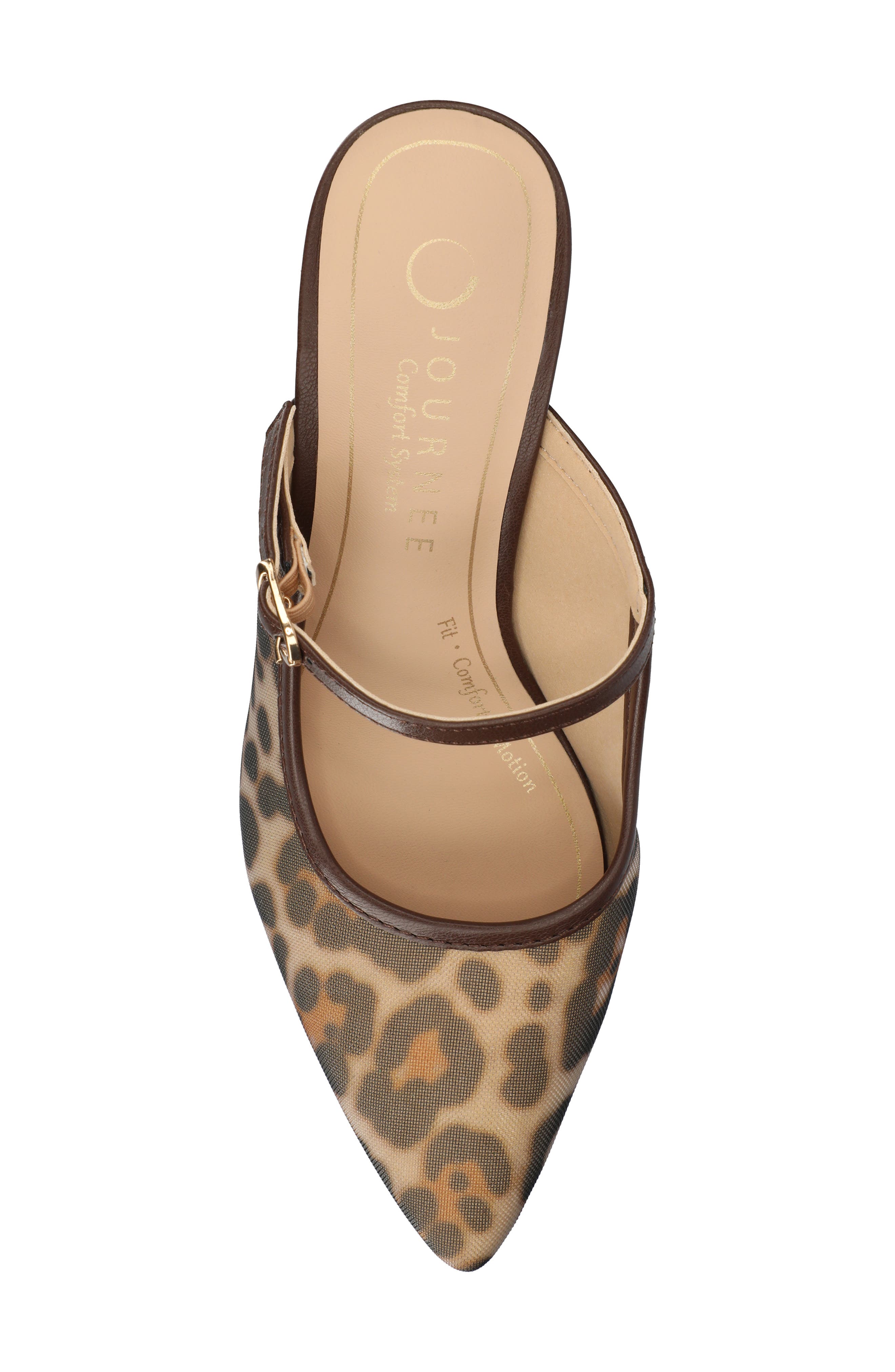 Tiffee Pump, Alternate, color, CHOCOLATE LEOPARD