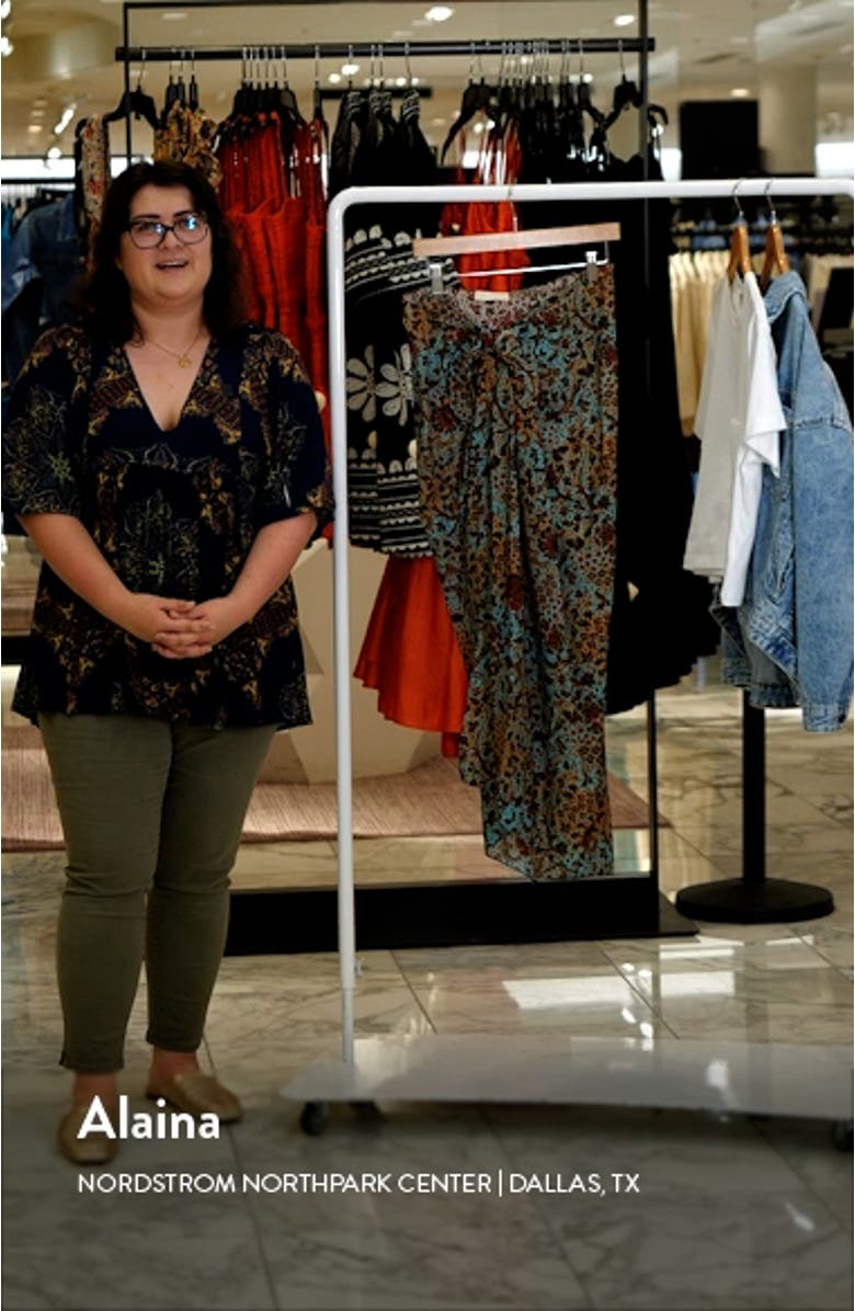 Paz Batik Print Cover-Up Pareo, sales video thumbnail