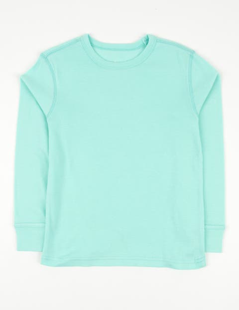 Kids Long Sleeve T-Shirt, 100% Cotton, Solid Colors