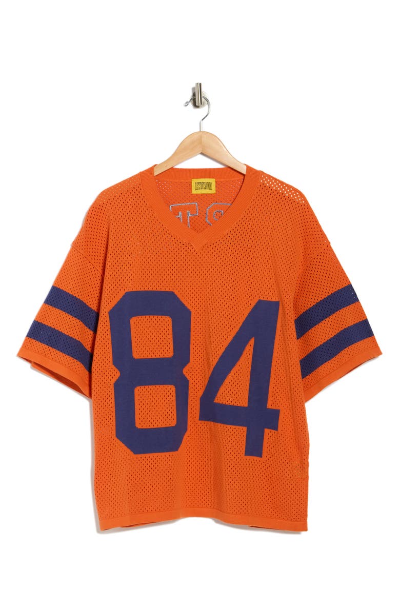 DIET STARTS MONDAY Knit Jersey T-Shirt, Alternate, color, Orange/ Navy