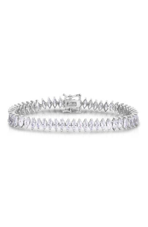 Cubic Zirconia Tennis Bracelet