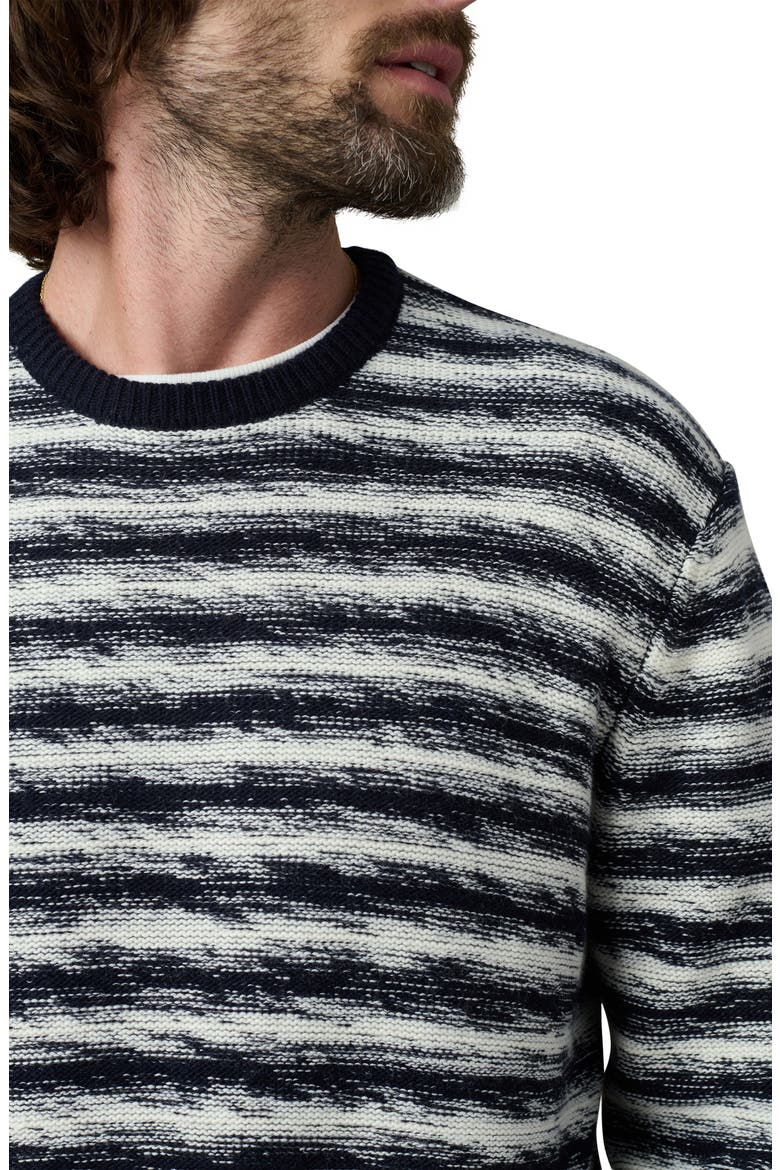 Drew Stripe Textured Sweater, Alternate, color, OMBRE STRIPE