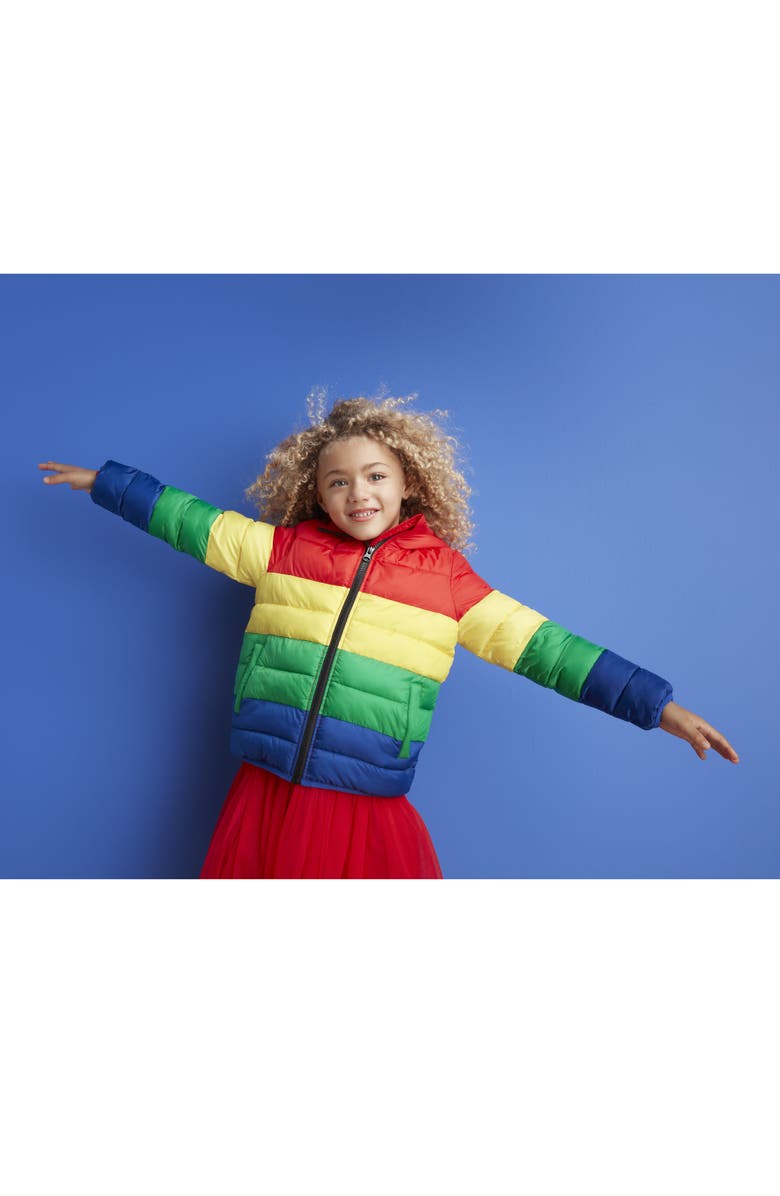 Nordstrom Kids' Hooded Puffer Jacket, Alternate, color,