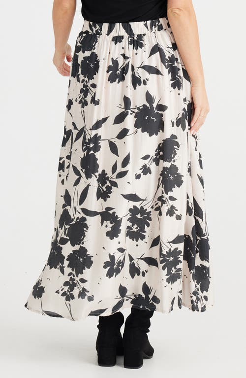 Brave + True Brave+true Rossi Floral Maxi Skirt