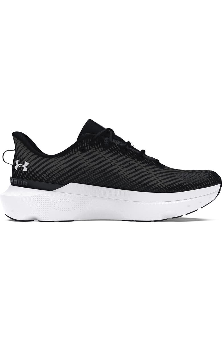 Under Armour Infinite Pro Sneaker, Alternate, color, Black/ White