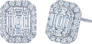 Kwiat Sunburst Diamond Stud Earrings