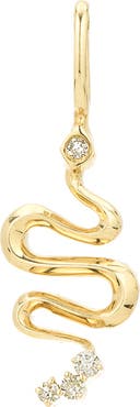Adina Reyter Diamond Snake Mini Charm