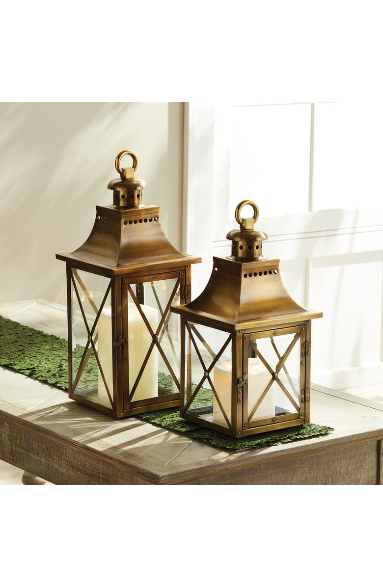 Napa Home & Garden Homes Lantern Medium, Alternate, color, Gold