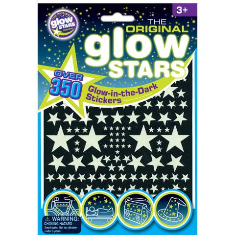 350+ Paper Glow Star Stickers