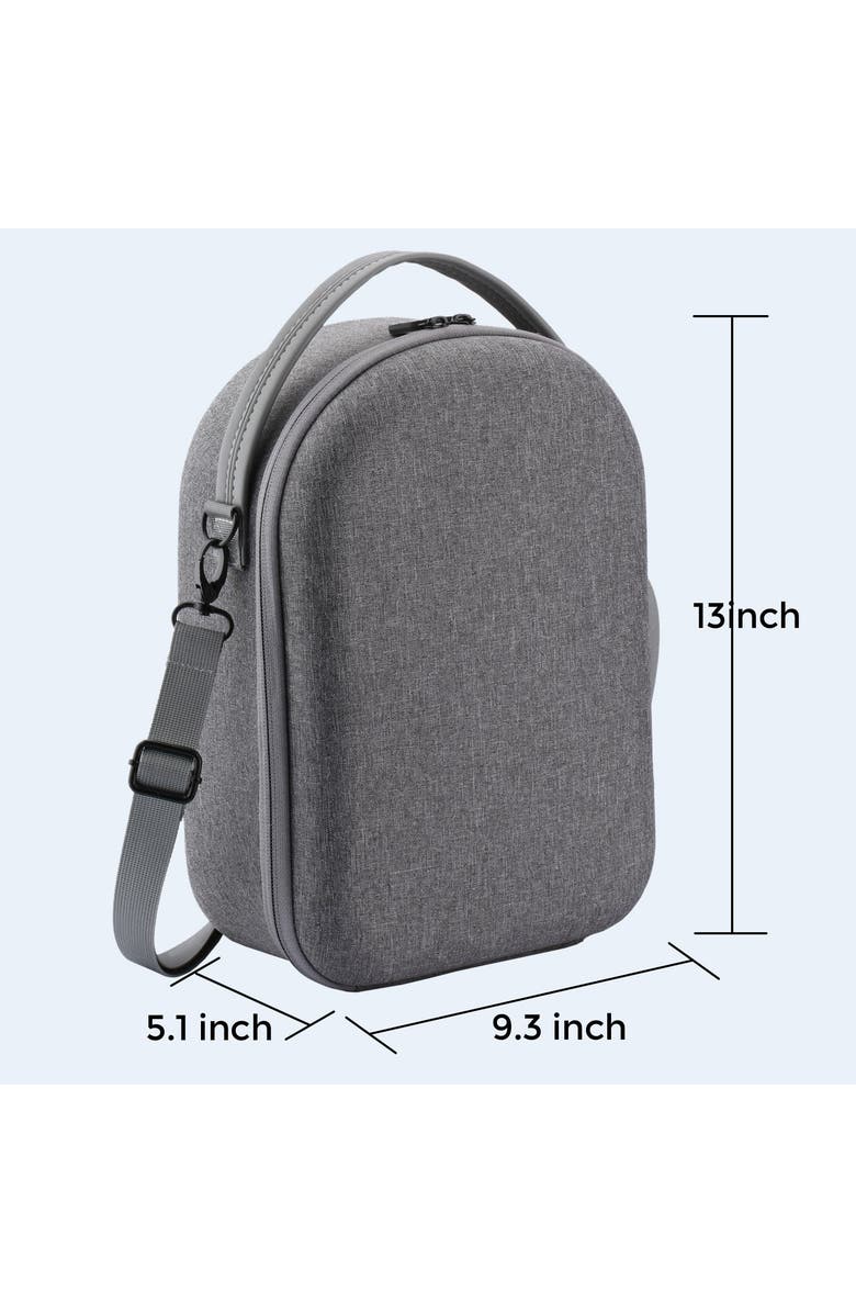 Sonicgrace VR Travel Carrying Case for Meta Quest 2/3/3S, Alternate, color, Grey