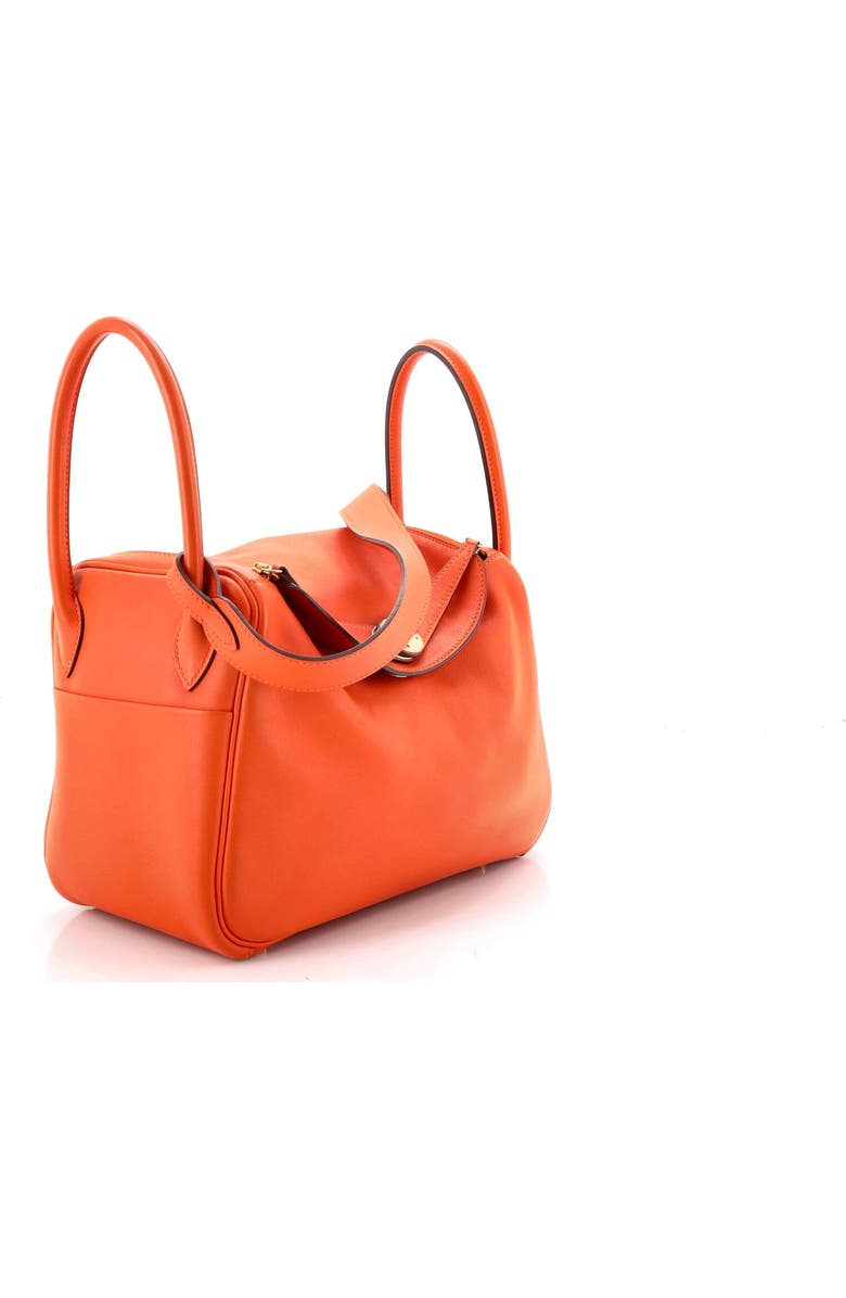 Pre-Owned Hermes Lindy Bag Verso Swift 26, Alternate, color, Verso-Orange H/Vermillion