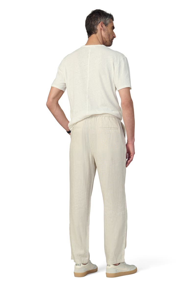 Clarkson Stripe Linen Pants, Alternate, color, FLAX STRIPE