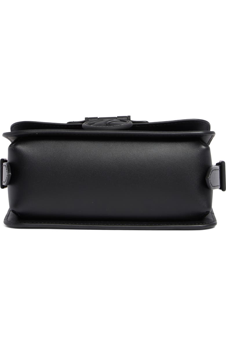 Longchamp Box-Trot Leather Crossbody Bag, Alternate, color, Black