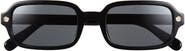 COACH 51mm Rectangle Sunglasses
