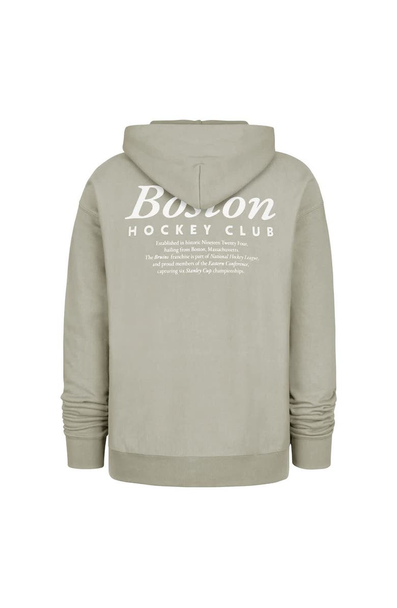 '47 Men's '47  Gray Boston Bruins Foundation Pullover Hoodie, Alternate, color, Gray