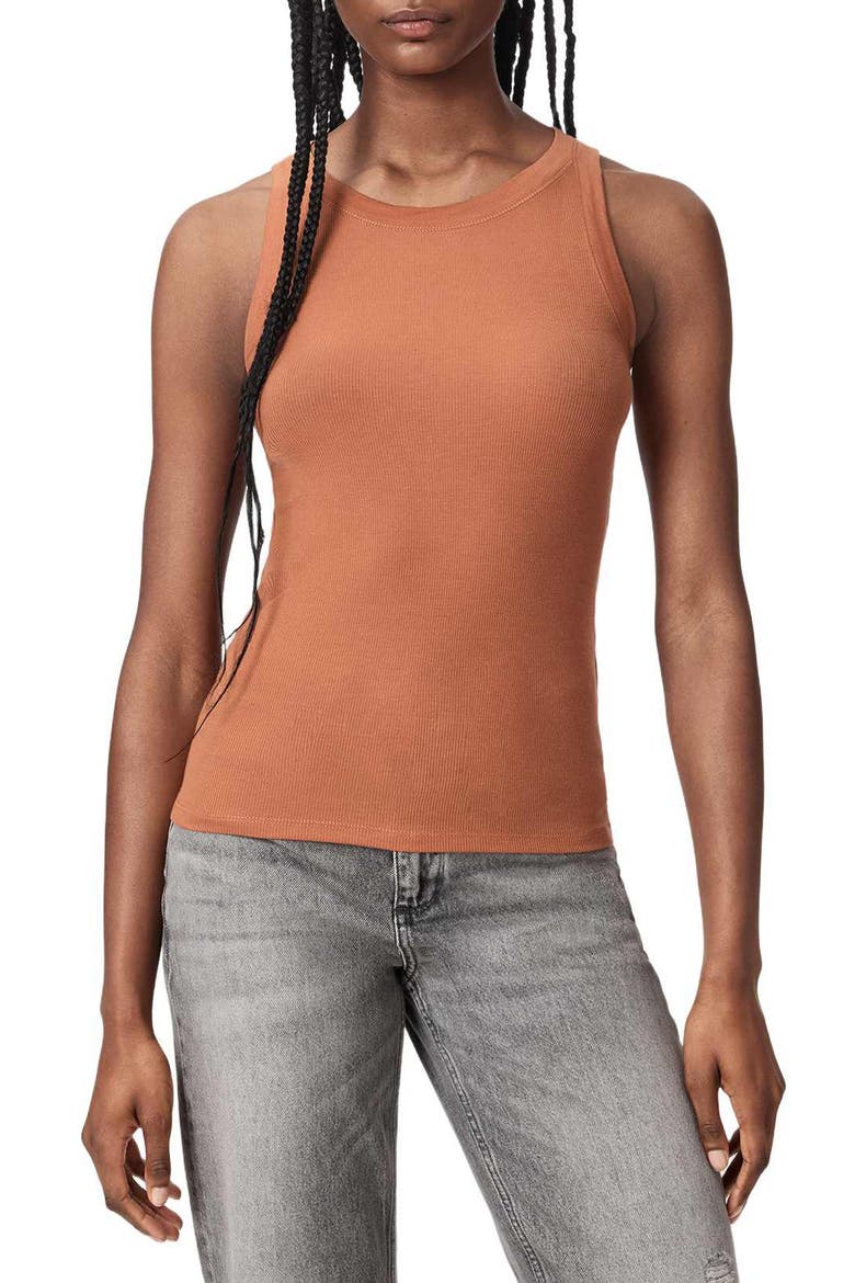 Rina Tank Top, Main, color, PECAN BROWN