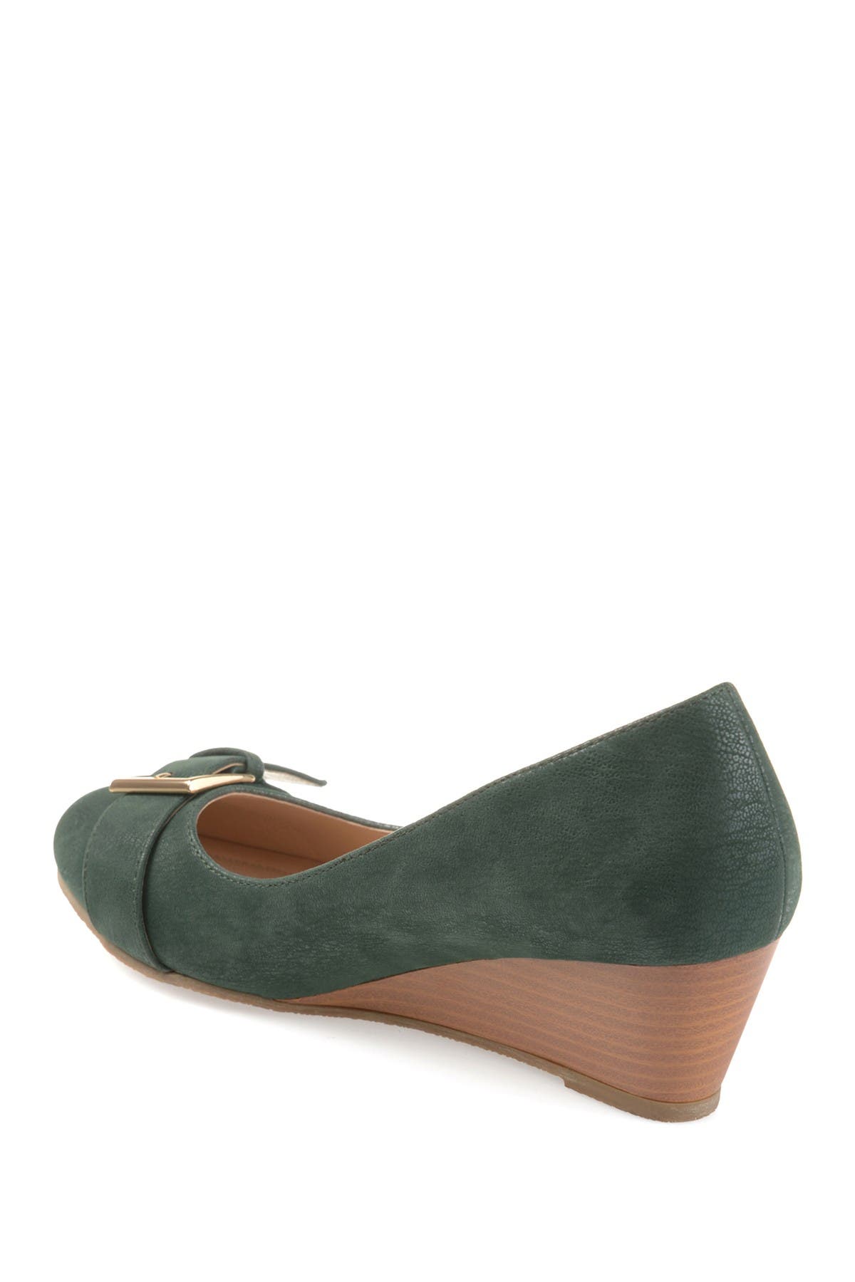 Graysn Wedge Pump, Alternate, color, GREEN