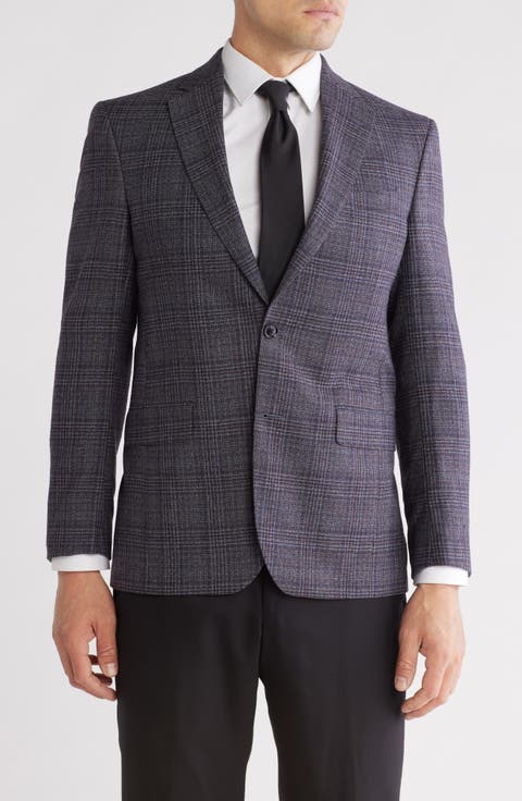Plaid Jarrow Wool Sport Coat
