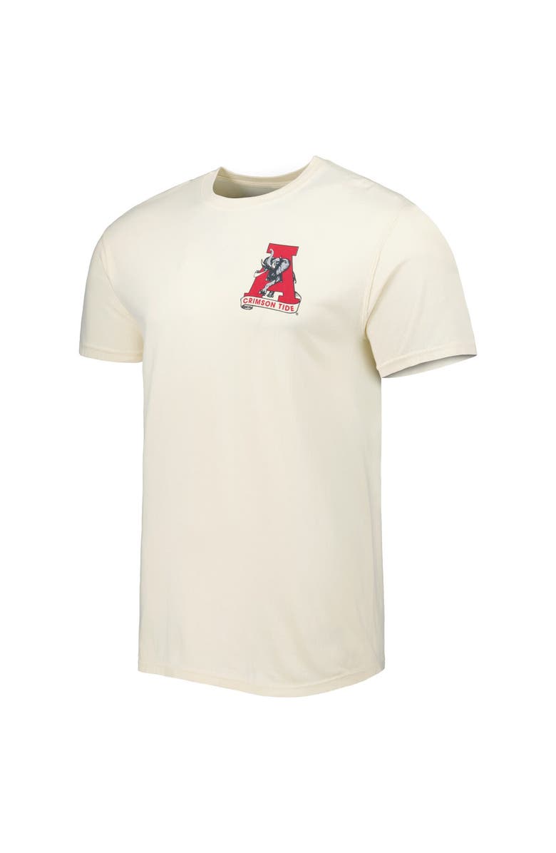 IMAGE ONE Men's Cream Alabama Crimson Tide Vault Vintage Comfort Color T-Shirt, Alternate, color, 