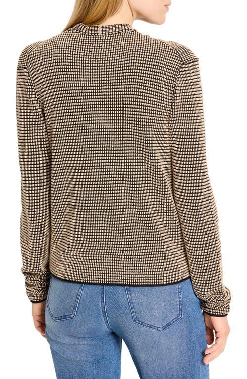 Nic + Zoe Nic+zoe Pixel Hooked Up Cardigan In Multi