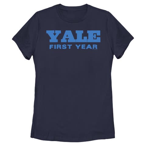 Women's Yale University First Year Logo  Graphic T-Shirt