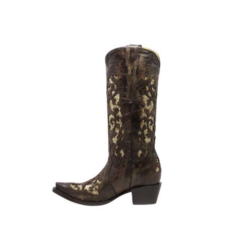 Nortalie The Aurora Western Cowboy Boot In Brown