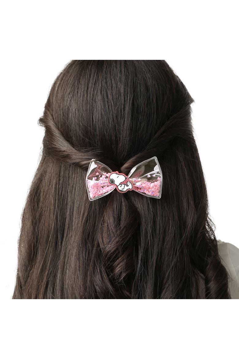 Snoopy Woodstock Shaker Hair Bows 3-Piece Set, Peanuts Gifts, Alternate, color, Multicolored