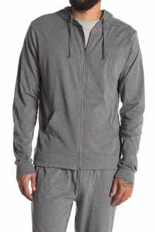 UNSIMPLY STITCHED Lightweight Zip-Up Hoodie