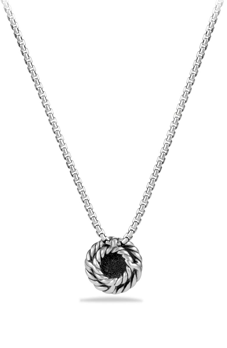 David Yurman Châtelaine Pavé Pendant Necklace with Diamonds, Alternate, color, 