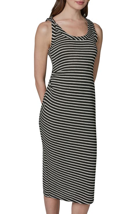 Sleeveless Body-Con Midi Dress